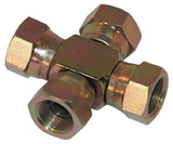 KRAMP Kreuzverschr. 1/4 BSP mit Mutter CROSS04BF
