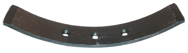 Embout de cultivateur 420x70x10mm, réversible, courbé, 3 trous, adapté à Bottmersdorf