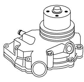 Vapormatic Wasserpumpe AV103994