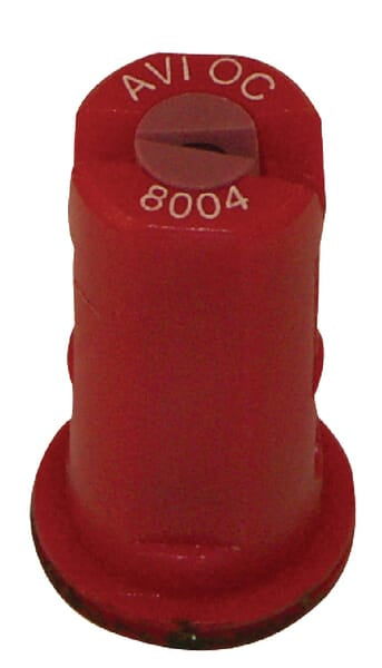 Albuz Injektordüse AVI OC 80° rot Keramik AVIOC8004