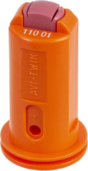 Albuz Injektordüse AVI TWIN 110° orange Keramik AVITWIN11001