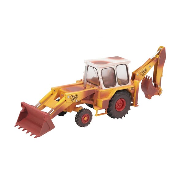 Tomy Verwitterter Bagger JCB 3C Mark III B43280