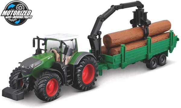 Fendt1050 Vario tractor tree trunk forwarder