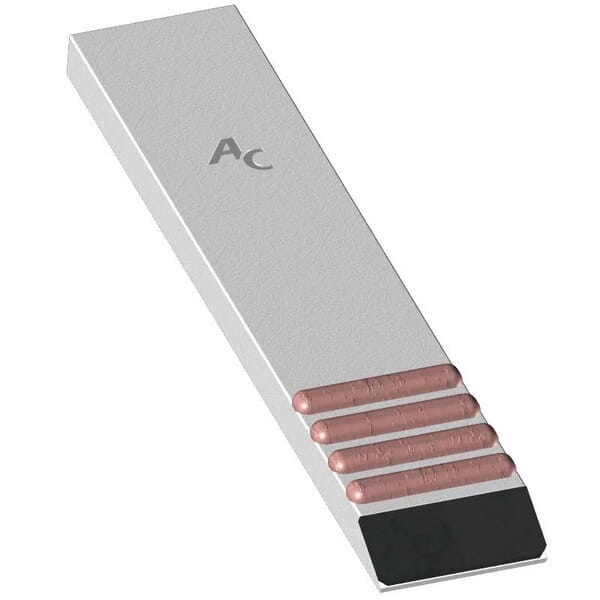 KRAMP Aufschweißspitze, Hartmetallpanzerung 350x70x20 BEC7235R