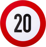 KRAMP Begrenzungsschild Aufkleber BF20S
