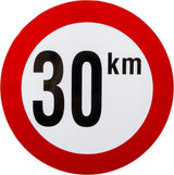 KRAMP Schild 30 km PVC BK30