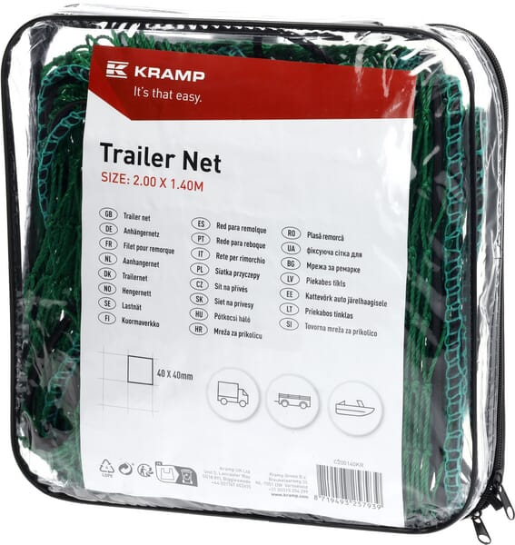 KRAMP Anhängernetz 3,50x2,00m - 1 Stück - C350200KR