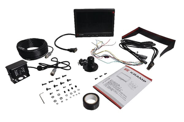 KRAMP Kamerasystem Quad 10"TFT CAS669401KR