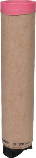 Secondary air filter element