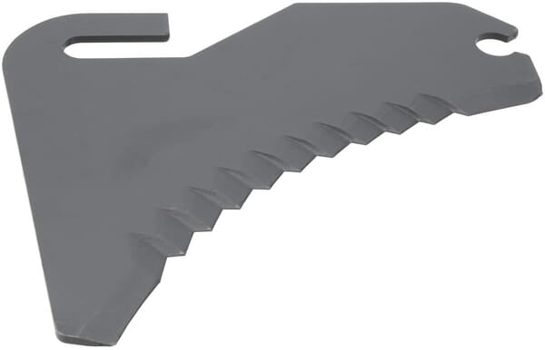 Baling knife with tungsten carbide coating