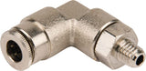 KRAMP Steckverschraubung Ø 6mm 90° drehbar, Außengewinde M6x1 Kramp CLWSS6MK61