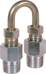 Pipe elbow 180° M10x1 complete