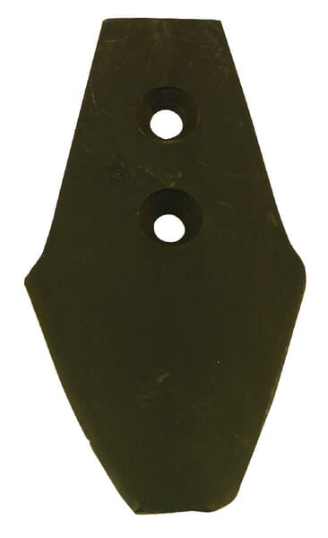 KRAMP Grubberspitze 255x110x10mm, gehärtet, flach, 2 Löcher CP10050
