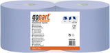 gopart Papierhandtuch, blau 23cm x 370m - 2 Stück CP32101