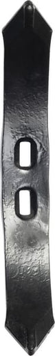 KRAMP Grubberspitze 400x55x15mm, reversibel, flach, 3 Löcher, passend für Universal CP408100A