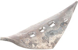 KRAMP Grubberspitze 235x100x8mm, reversibel, gekrümmt, 3 Löcher, passend für Boisselet CP4103