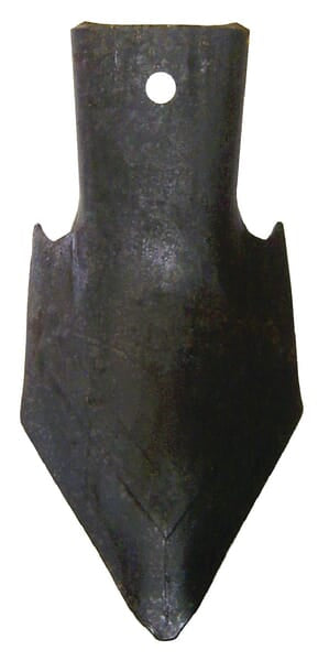 KRAMP Grubberspitze 100x8mm, gekrümmt, 1 Loch, passend für Rabe CP4FK