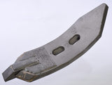KRAMP Grubberspitze 370x100x20mm, gehärtet, gekrümmt, 2 Löcher, passend für Farmet CP682CN