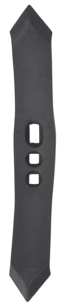 KRAMP Grubberspitze 400x55x15mm, reversibel, gehärtet, gekrümmt, 3 Löcher, passend für Universal CP783GP - 2 Stück
