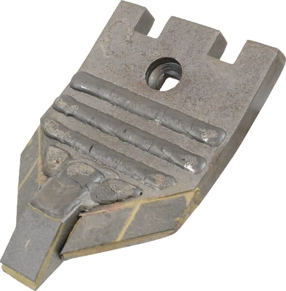 KRAMP Grubberspitze 193x20mm, gehärtet, flach, passend für Quivogne CP86030CN