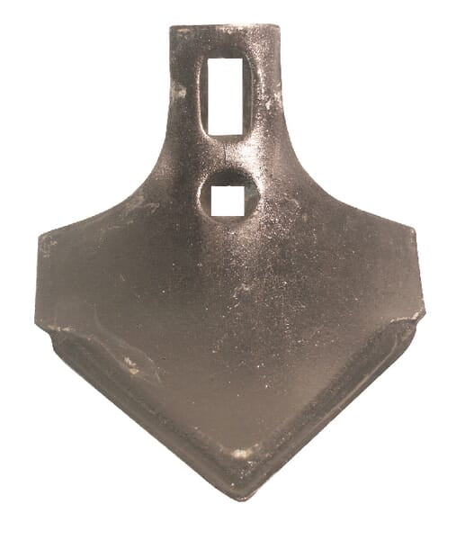 KRAMP Gänsefußschar 215x165x6mm 2 Loch CP165