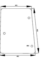KRAMP Seitenscheibe D3406670