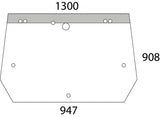 KRAMP Heckscheibe oben D6859