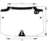 KRAMP Heckscheibe oben D6868