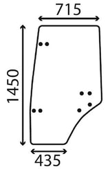 KRAMP Türscheibe D7544
