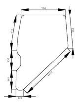 KRAMP Türscheibe D9105