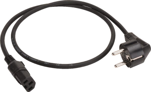 KRAMP Euro-Gerätekabel 1m kpl. DCPEC131