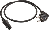 KRAMP Euro-Gerätekabel 1m kpl. DCPEC131