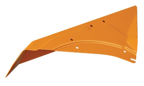 AS-Motor Zusatzblech orange E04699ASM