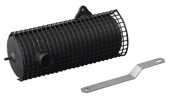 AS-Motor Schalldämpfer mit Haltestrebe E10628ASM