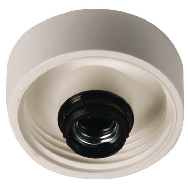 KRAMP Glühlampenfassung 60W weiß EM4516044