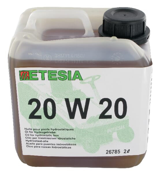 Etesia Hydrostatöl 2l. 20W20 2L ET26785