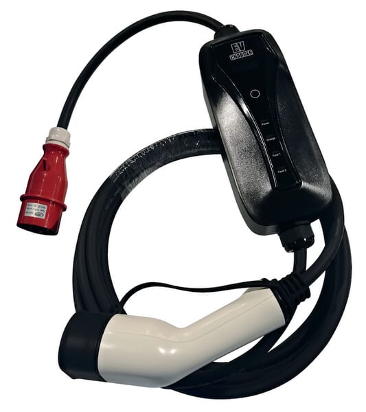 KRAMP EV-Ladekabel, Typ 2, CEE-Stecker, 11 kW, 16A, 5m EVC221335
