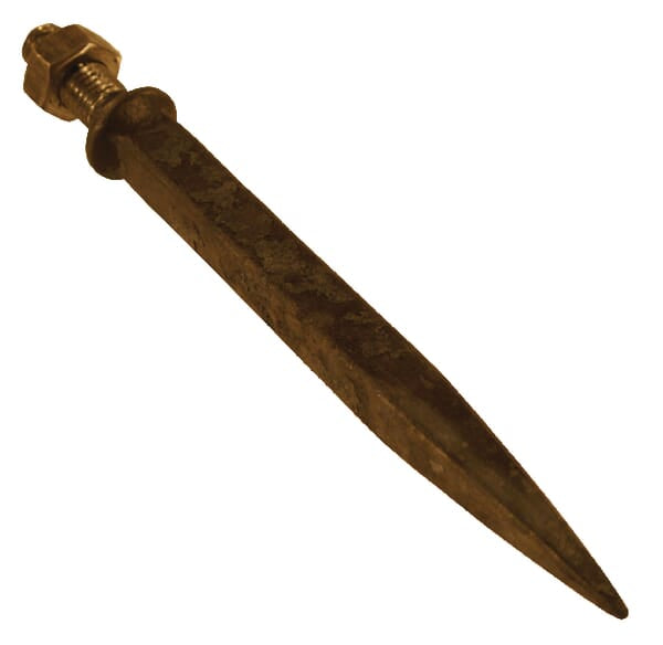 Dents de herse ger. M14 14 mm Vk.