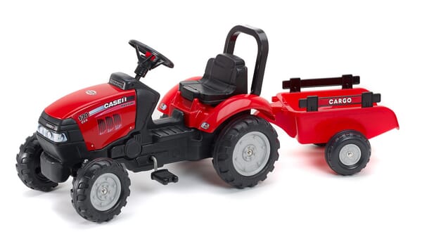 Falk Case IHTrettraktor mit Anhänger F961B