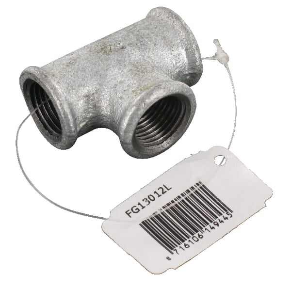 KRAMP T-Stück verzinkt 1/2" FG13012L