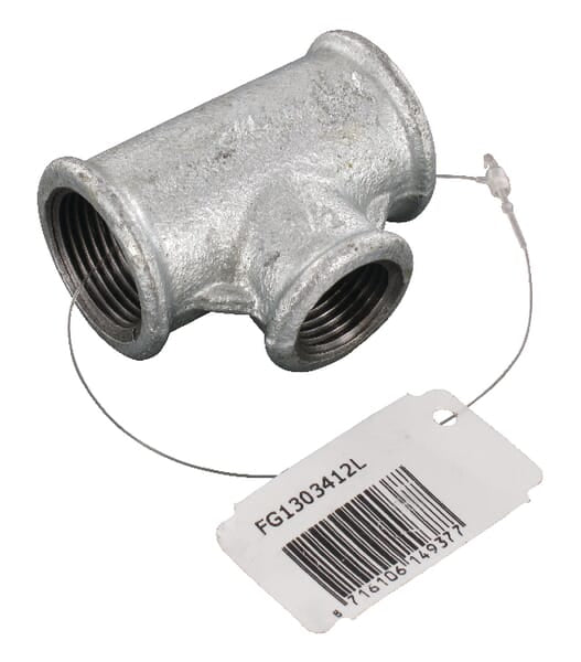 KRAMP T-Stück verzinkt 3/4"x1/2" FG1303412L