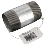 Galvanized pipe nipple 1 1/2"x80mm