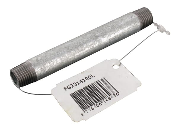 KRAMP Rohrnippel verz. 1/4"x100mm FG2314100L