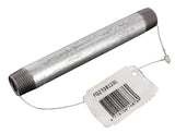 Galvanized pipe nipple 3/8"x120mm