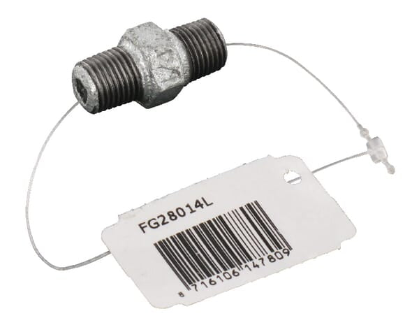 KRAMP Doppelnippel verz. AG 1/4" FG28014L