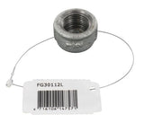 KRAMP Blindk. rund verzinkt IG 1/2" FG30112L