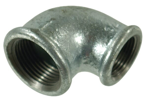 Angle galv. Femelle/Femelle 1 1/2"x1"
