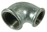 Angle galv. Femelle/Femelle 1 1/2"x1"