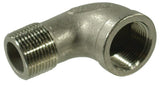 Angle 90° V4A femelle/mâle 1"
