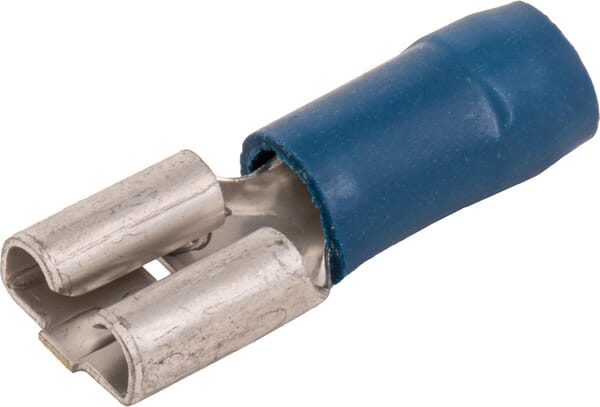 Manchon de connecteur plat bleu - 100 pièces